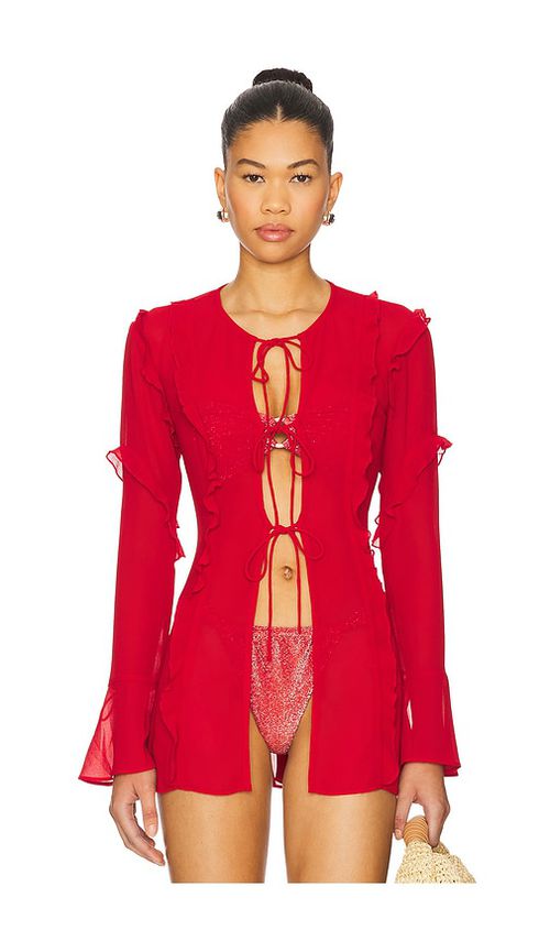 Lovewave The Sana Top in Red. - M also in