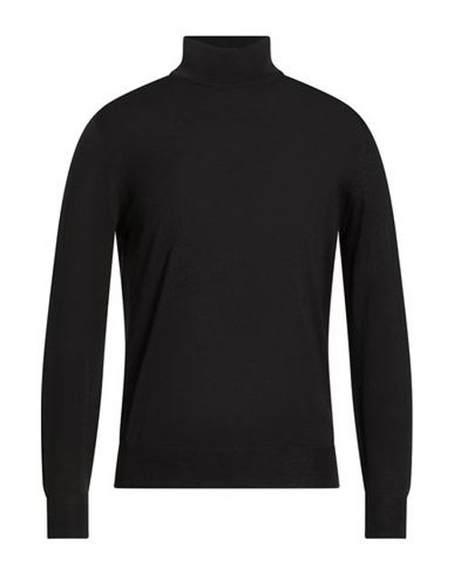 Man Sweater Black Size 38 Merino Wool