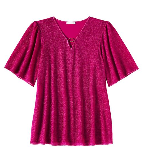 Oséree Kids Lumière lamé beach dress