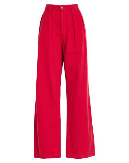 Woman Pants Red