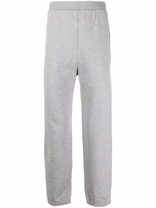 Cartoon-print track pants - Grey