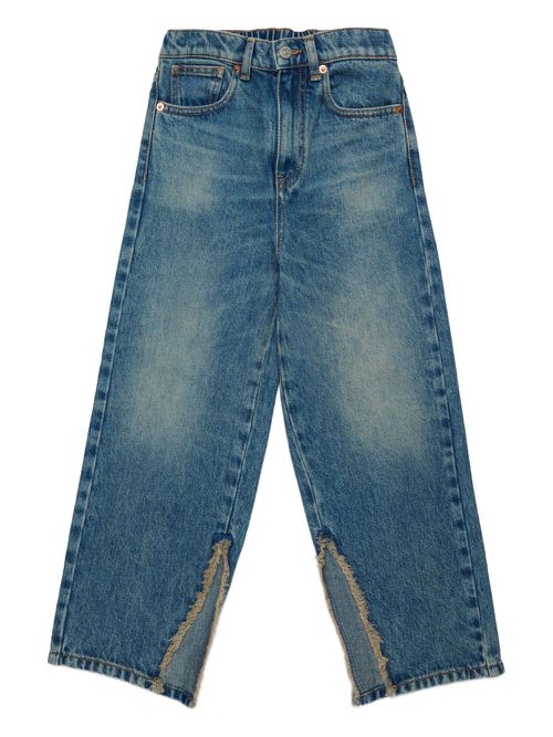 MM6 Maison Margiela Kids straight-leg jeans - Blue