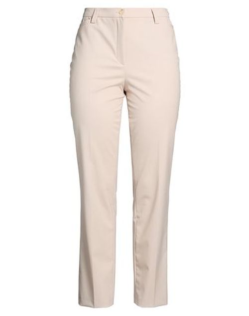 Woman Pants Beige Size 12 Recycled polyester, Wool, Elastane