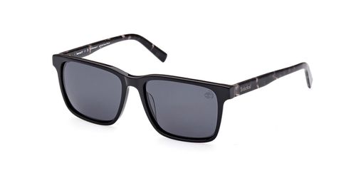 Timberland TB9306 Polarized 01D Men's Sunglasses Black Size 56