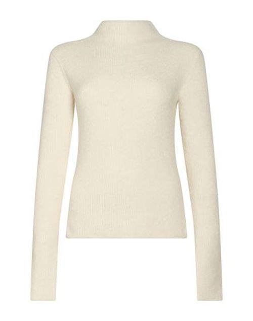 Woman Turtleneck Off white Size L Alpaca wool, Polyamide, Wool, Elastane
