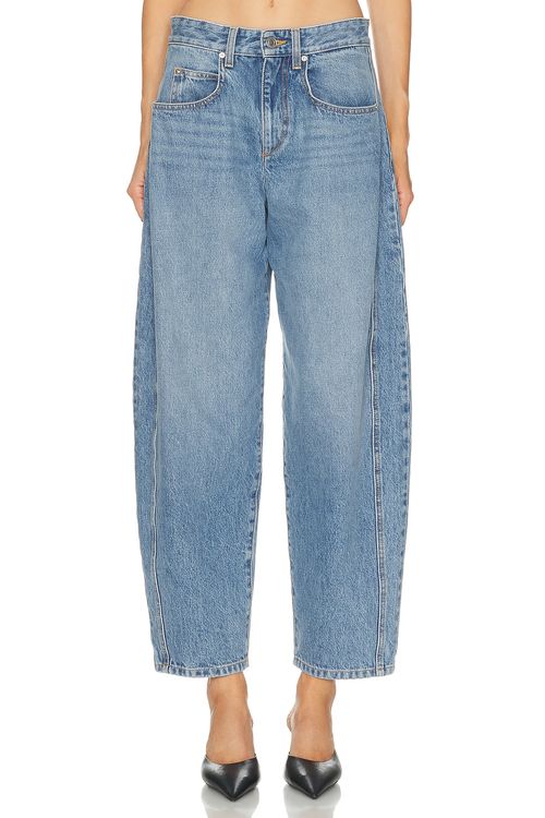 Isabel Marant Oriane Straight Leg in Light Blue - Blue. 34 also