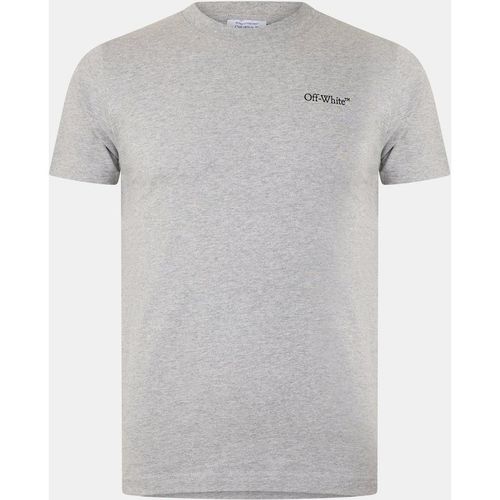 Off-White Mens Off White Windy Arrow T in Grey/Black - X-Large