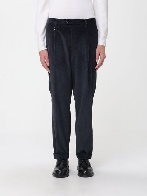 Pants Men color Blue