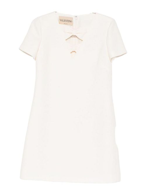 Wool And Silk Blend Short Dress