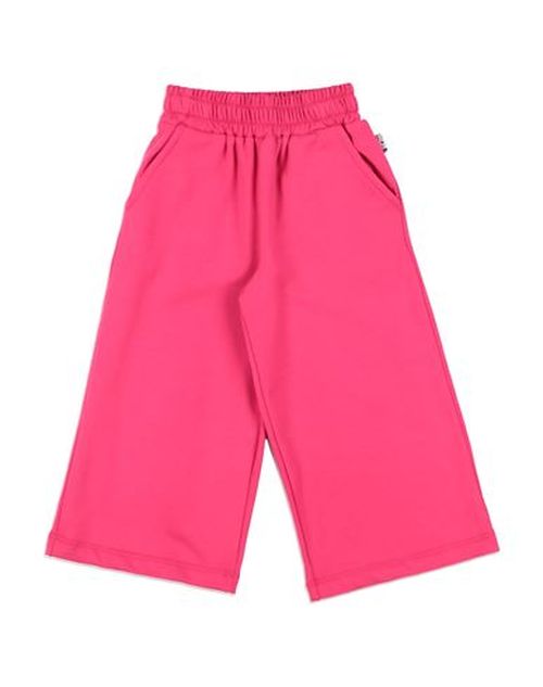 Kid Girl Pants Fuchsia Size 12 Cotton, Elastane