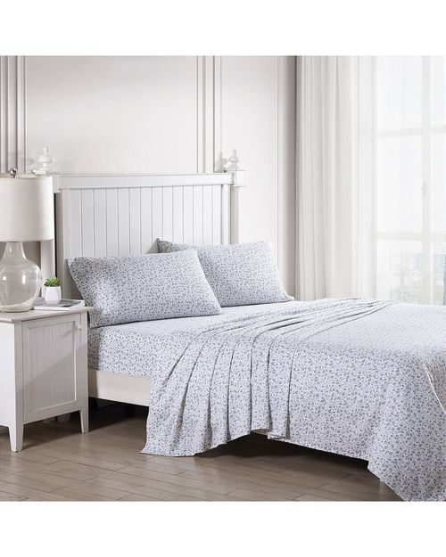 Bramble Vine Cotton 300TC Sateen Sheet Set