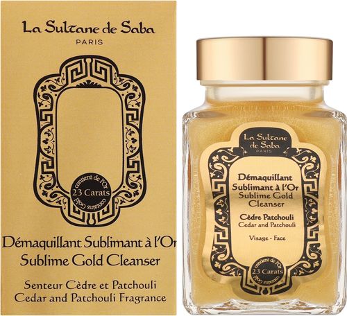 La Sultane De Saba Gold & Champagne 23-Carat Gold Gel Cleanser Gel struccante