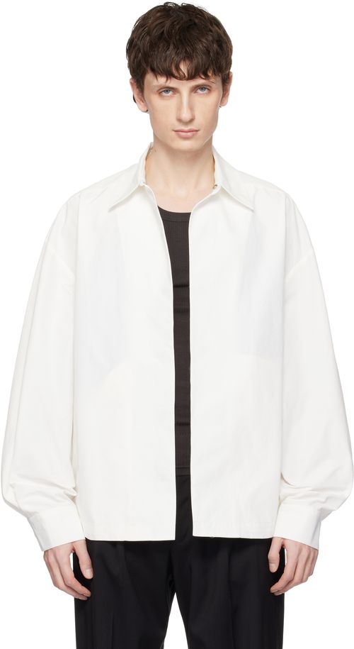 White M5 Oxford Shirt