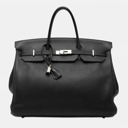 Hermes Black Togo Birkin Retourne