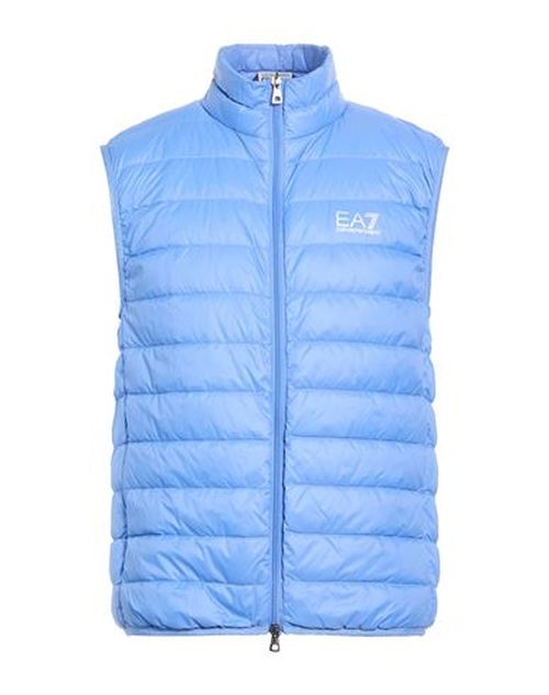 Man Vest Light blue Size L Polyamide