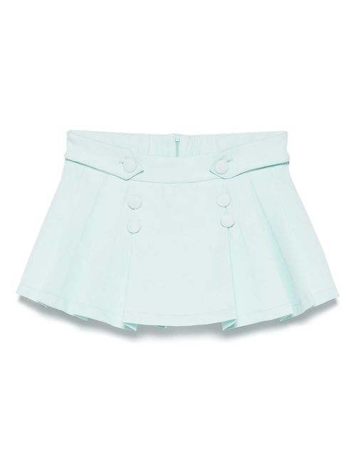 Miss Grant Kids pleated shorts - Green