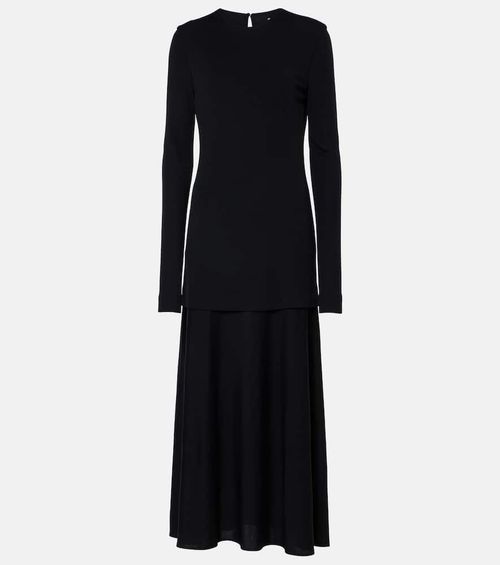 Layered maxi dress