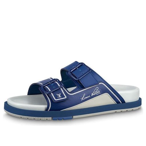LV Trainer Sandals 'Navy'