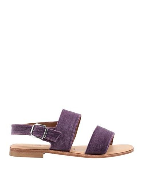 Woman Sandals Purple Size 6 Textile fibers