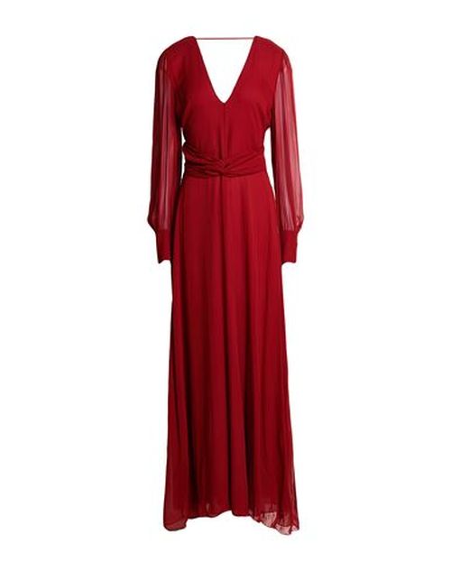 Woman Maxi dress Brick Size 2 Viscose