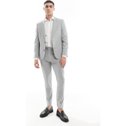 ASOS DESIGN Mens skinny suit trousers in grey - 30W