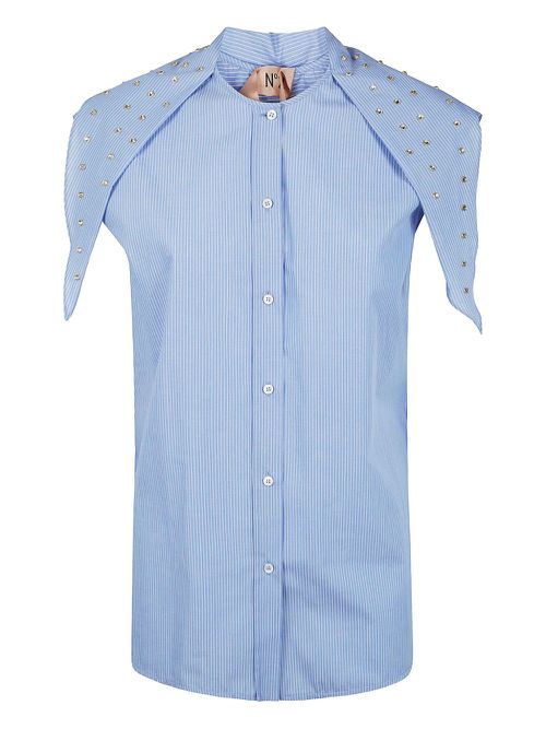 Nº21 cotton shirt - Blue