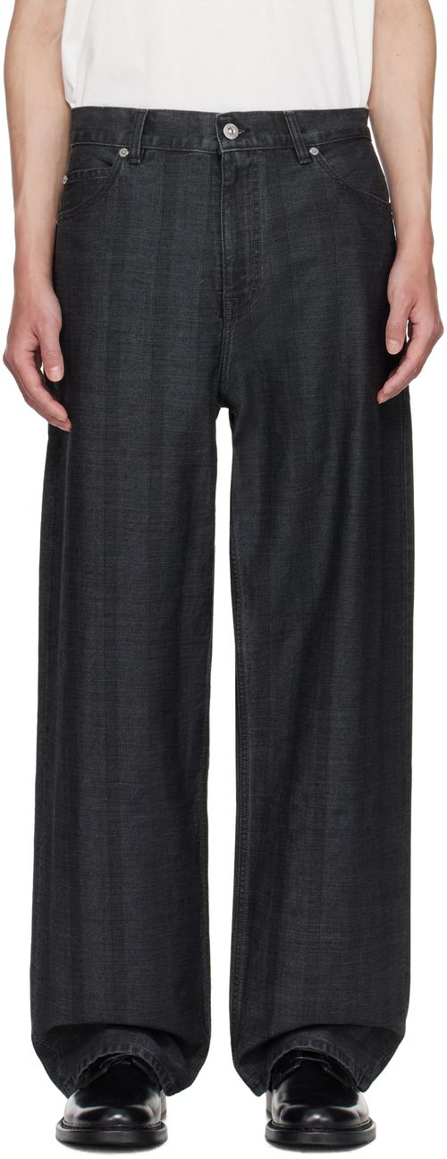 Black Vast Cut Jeans