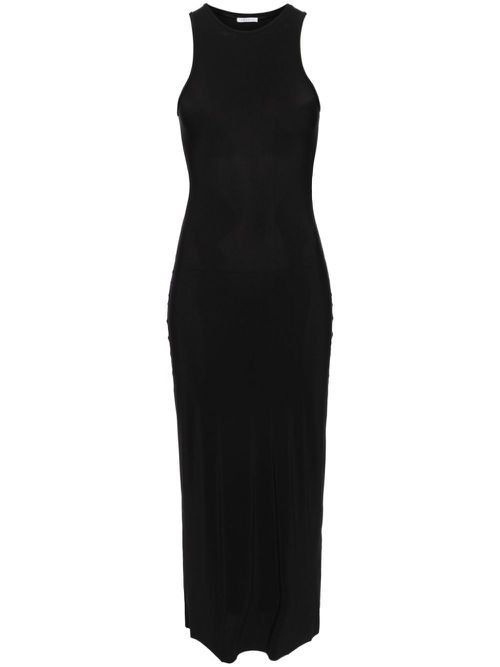 Evie sleeveless maxi dress - Black