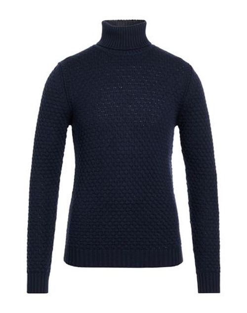 Rakkì Wear Man Turtleneck Navy Size 40 Merino Wool
