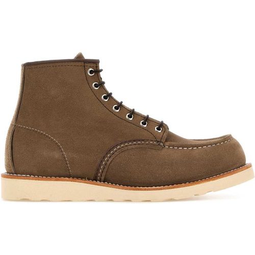 Red Wing Mud Suede Ankle Boot