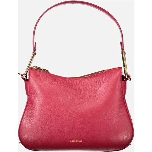 Coccinelle Women's Red Leather Women Handbag - Size: ONE size