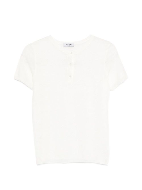Linen And Cotton Blend T-shirt