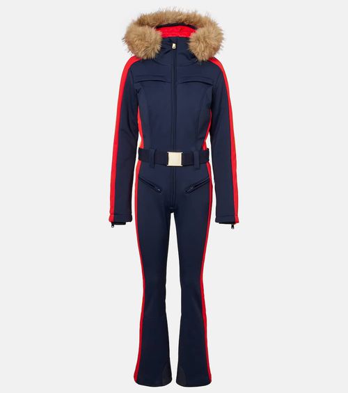 Suvi faux fur-trimmed ski jumpsuit