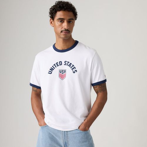 U. S. Soccer Retro Ringer Tee T-Shirt