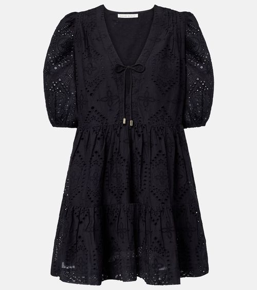 Saint-Tropez broderie anglaise minidress