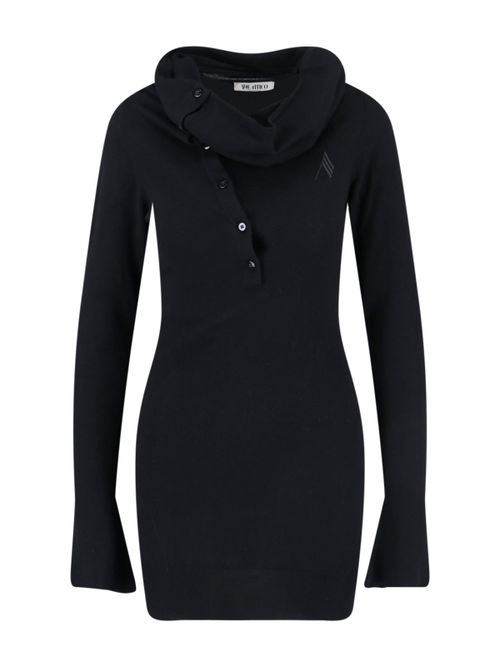 Wool-Cashmere Knit Slip Dress