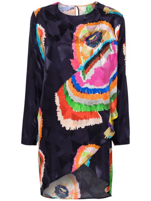 Nala silk tunic blouse - Blue