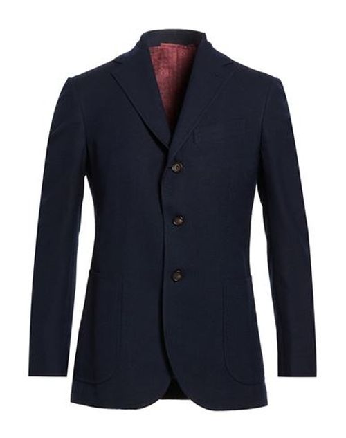Man Blazer Navy Size 36 Wool