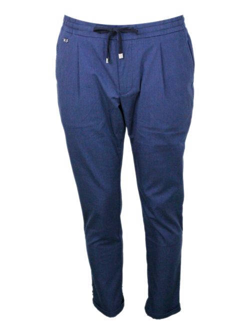Trousers Blue 42co 54ps 4ea - Men