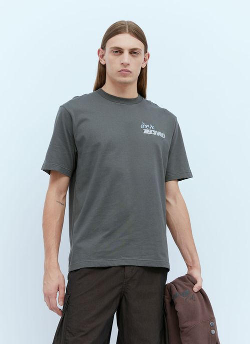 Ice'n Logo Print T-shirt - Man T