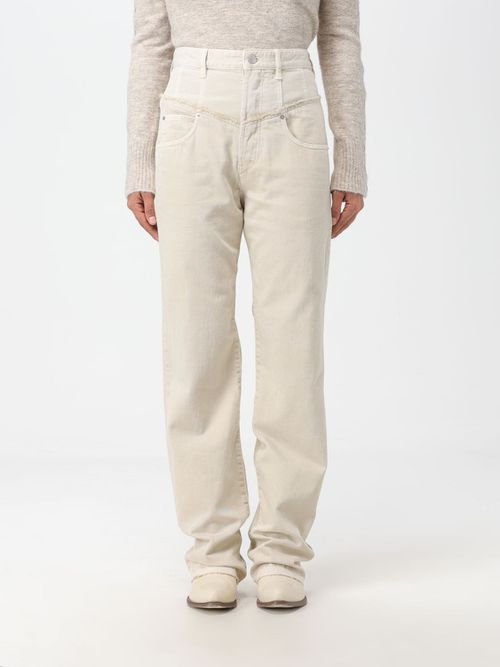 Pants Woman color Beige