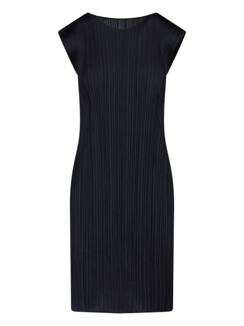 Pleated Midi Dress