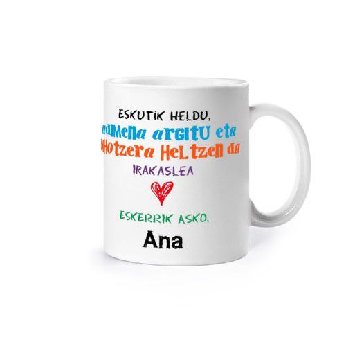 Irakaslea bihotzera heltzen da