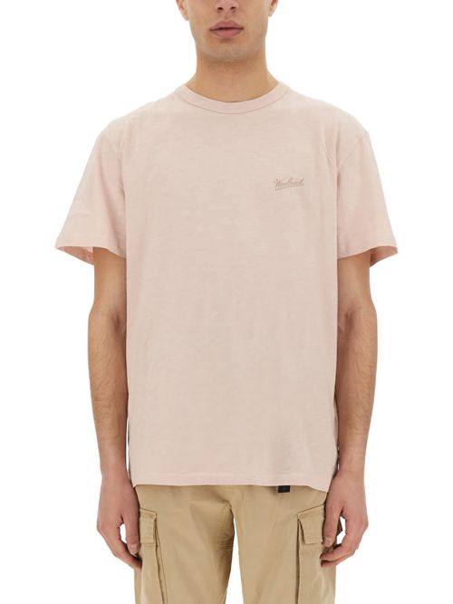 Flamed Cotton T-shirt