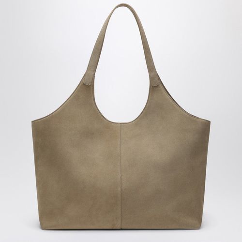 에스더 에크메 Cabas Supple XL Bag In Sand-coloured Suede
