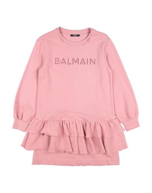 Kid Girl Kids' dress Pink Size 13 Cotton, Elastane, Polyester