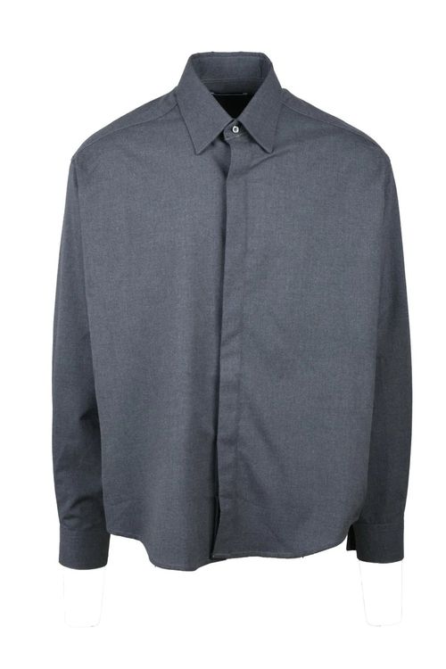 Shirt Polyester Viscose Elastane - Grey