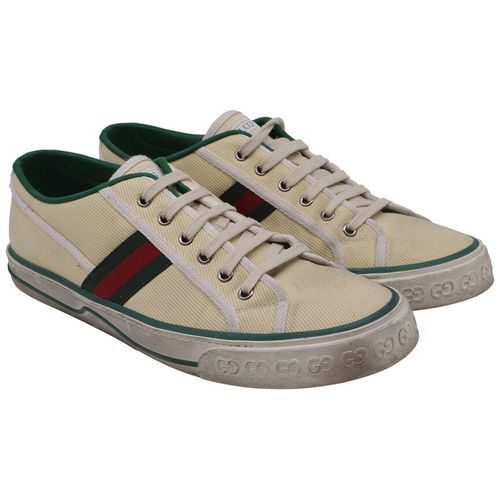 Gucci Women's Cotton Tennis 1977 Sneaker (Authentic Pre-Loved)