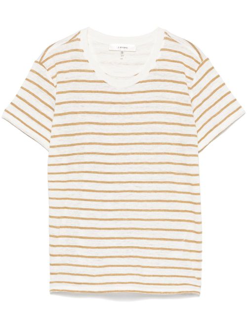 Striped T-shirt - Green
