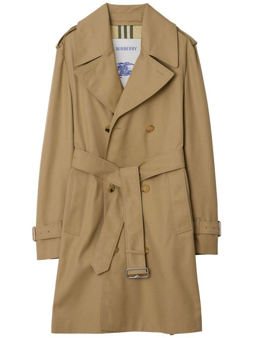 Mid-length Trench Coat - Neutrals